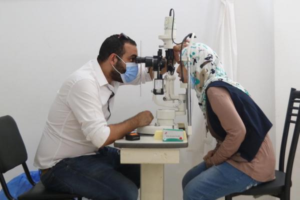 القافلة الطبية العينية بالتعاون مع مشفى العيون الدولي